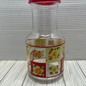 Vintage Kig Indonesia Glass Carafe